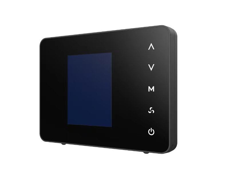 ecoAIR smart air conditioner controller wall panel for hotel guest rooms